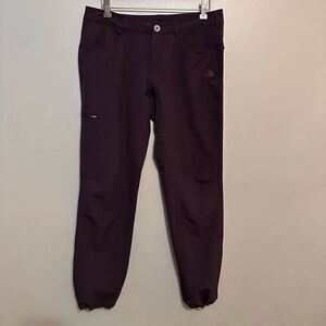 The North Face plumb colored hiking pant size 8